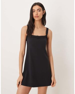 Abercrombie & Fitch Ypb Workout Dress With Built - Black