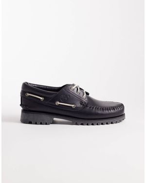 Timberland Authentic – bootsschuhe aus vollnarbenleder - Blau