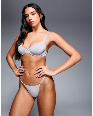 ASOS – mila – bügel-bh - Grau