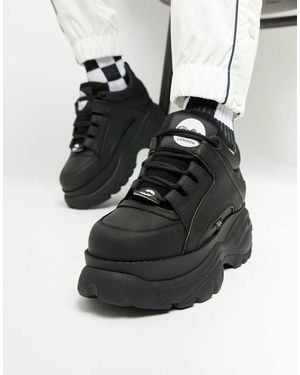 Buffalo Classic Chunky Sole Trainers - Black