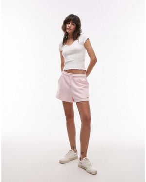Tommy Hilfiger Script Logo Jersey Shorts - White