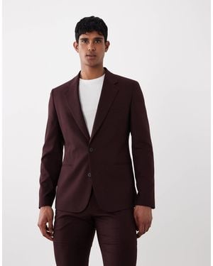 ASOS Skinny Suit Blazer - Purple