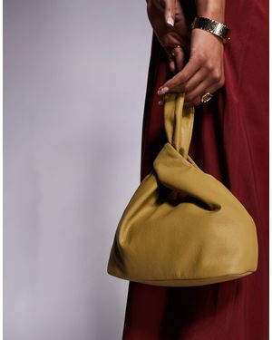 ASOS – weiche clutch - Braun