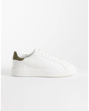 ASOS Lace Up Sneakers - Natural