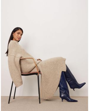 ARRANGE Rowe - bottes montantes en cuir - Neutre