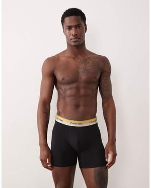 Calvin Klein Pride Cotton Boxer Briefs - Black