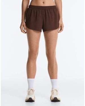 Oysho 6cm Low-rise Technical Shorts - Brown