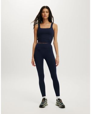 Cotton On Ultra Soft Contour Full Length Tight - Blue