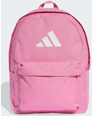adidas Originals Classic 3 Bar Logo Backpack - Pink