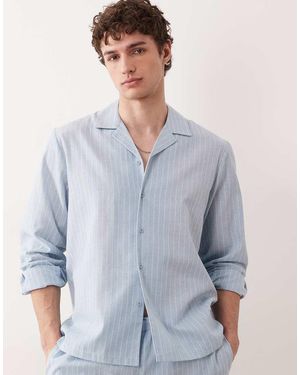 South Beach Long Sleeve Shirt - Blue