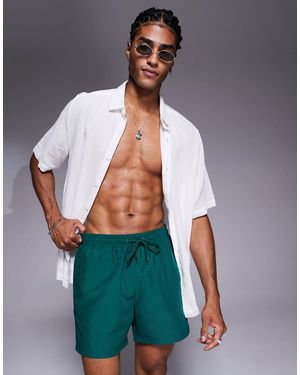 The Couture Club Reactive Emblem Swim Shorts - Green
