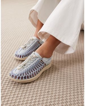 Keen Uneek Canvas Sandals - Blue