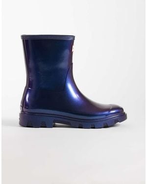 HUNTER Stivali Da Pioggia Corti Downpour - Blu