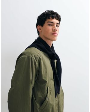 ASOS Rib Triangle Scarf - Green