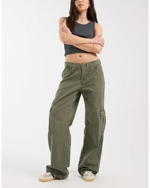Levi's Superniedrige lockere cargo-hose - Grün