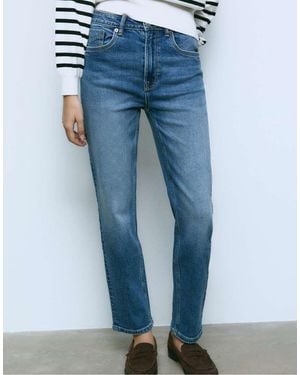 Stradivarius D14 Slim Comfort Fit Jeans - Blue