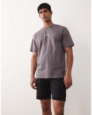 Only & Sons Edge Straight Fit Denim Shorts - Black