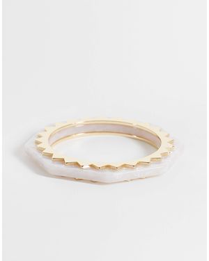 Reclaimed Vintage Bracelet jonc avec détail - Neutre