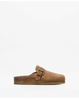 Bershka – clogs - Braun