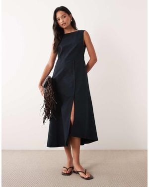 Barbour Liza Cut-out Back Detail Maxi Dress - Black
