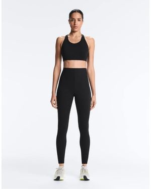 Oysho Extra-Compressive Raise Up 65Cm Ankle-Length Leggings - Black