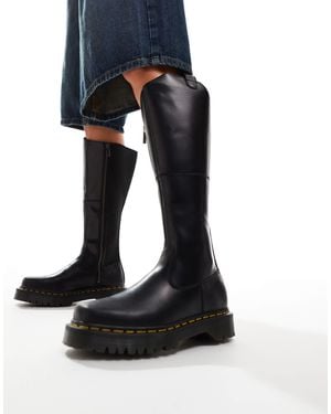Dr. Martens Amaayah Hi Riding Boots - Black