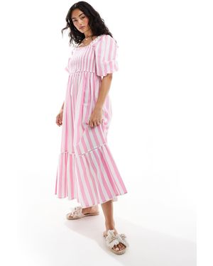 Nobody's Child – elsa – midaxi-kleid - Pink