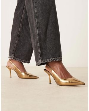 ASOS Sabrina Slingback Stiletto Heels - Multicolor