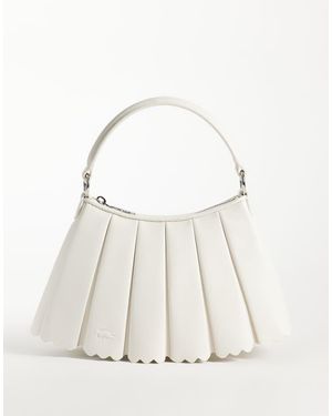 Lacoste Bolso De Hombro Lenglen En-Blanco
