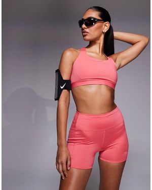 Nike Nike Running Swift High Support Sports Bra - Pink