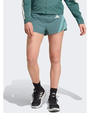adidas Originals Adizero Archive Running Gel Short - Blue