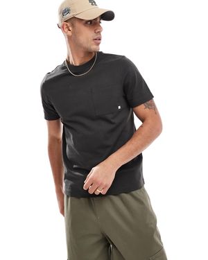 Farah Stacy Pocket T-shirt - Black
