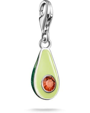 Thomas Sabo Charm Pendant Avocado - White
