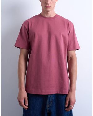 TOPMAN Relaxed Fit T-shirt - Red