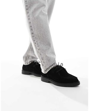 Jack & Jones Mocasines Negros De Ante De