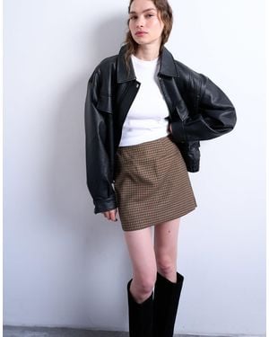 TOPSHOP Micro Mini Pelmet Skirt - Black