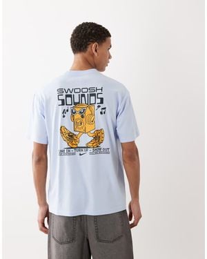 Nike Swoosh Sounds Backprint T-shirt - White