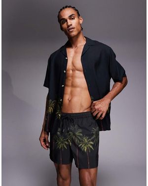 ASOS Co-ord Swim Shorts - Black