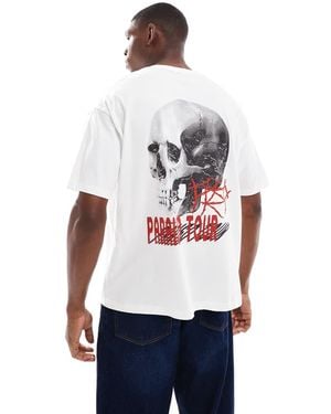 ASOS Oversized T-shirt With Back Print - White
