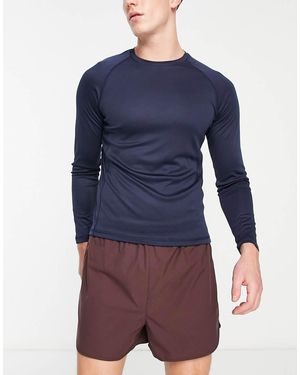 HIIT Long Sleeve Training T-shirt - Blue
