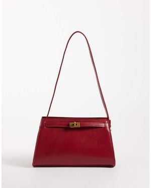 ASOS Borsa A Spalla Con Dettaglio A Chiusura - Rosso