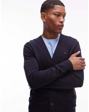 Tommy Hilfiger Knit Cardigan - Blue