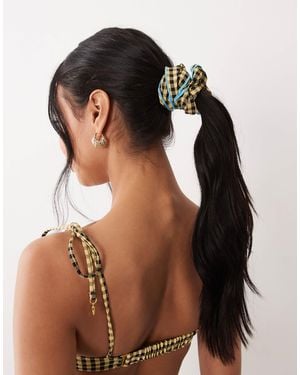 Wild Lovers Lemonade Scrunchie - Brown