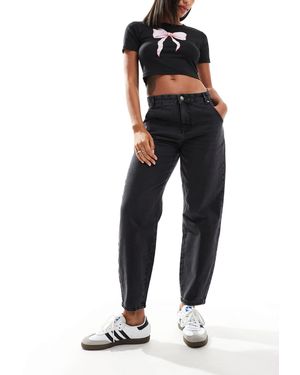 ONLY Troy High Waist Carrot Jeans - Black