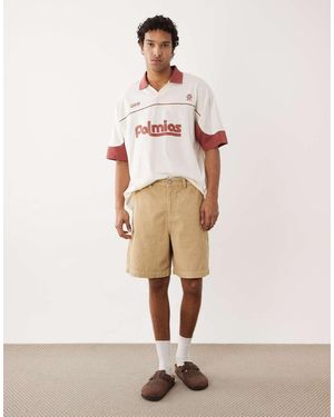ASOS Corduroy Jort - Natural