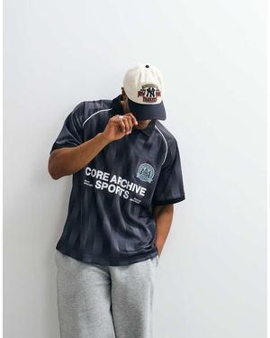 Jack & Jones Football Shirt - Black