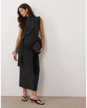 ASOS Gonna Midi - Grigio