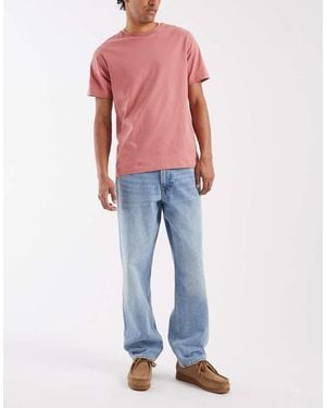 Lee Jeans Asher Wide Leg Jeans - Blue