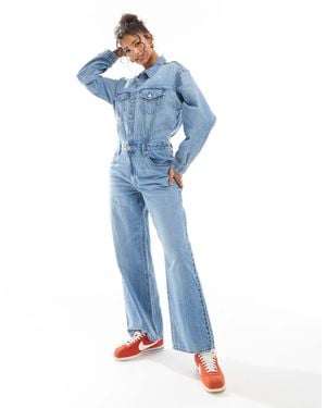 Levi's baggy Denim Overall Jumpsuit - Blue
