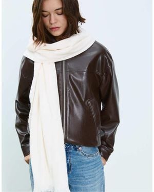 Stradivarius Basic Sjaal - Naturel